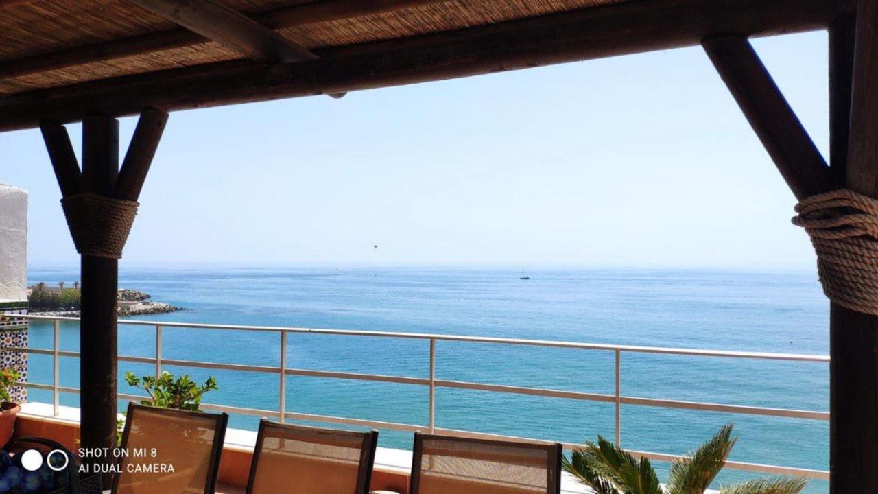 Holidays2Fuengirola Duplex With Stunning Sea View, Terraces,1St Line Beside Port エクステリア 写真