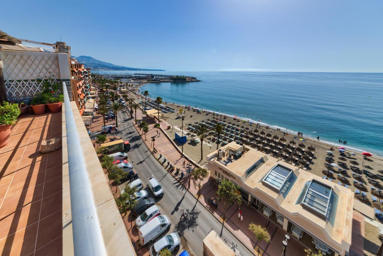 Holidays2Fuengirola Duplex With Stunning Sea View, Terraces,1St Line Beside Port エクステリア 写真